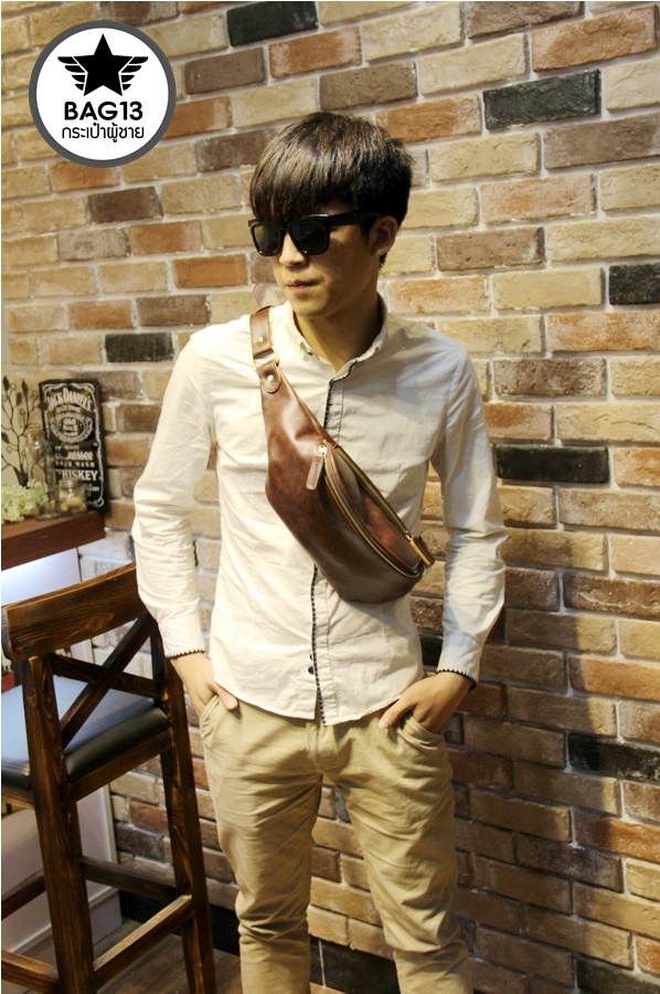 กระเป๋าคาดอกผู้ชาย รหัส B008