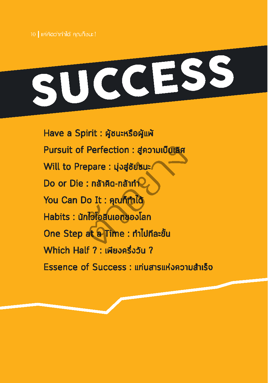 Expernet หนังสือ แค่คิดว่าทำได้ คุณก็ชนะ : เคล็ดลับทรงพลังที่จะผลักดันให้คุณ ประสบความสำเร็จ