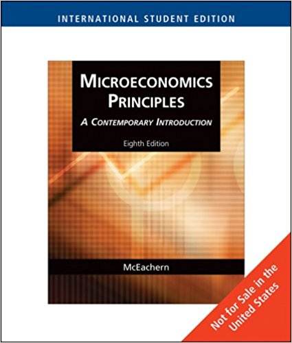 Microeconomics : A Contemporary Introduction ISBN 9780324322279