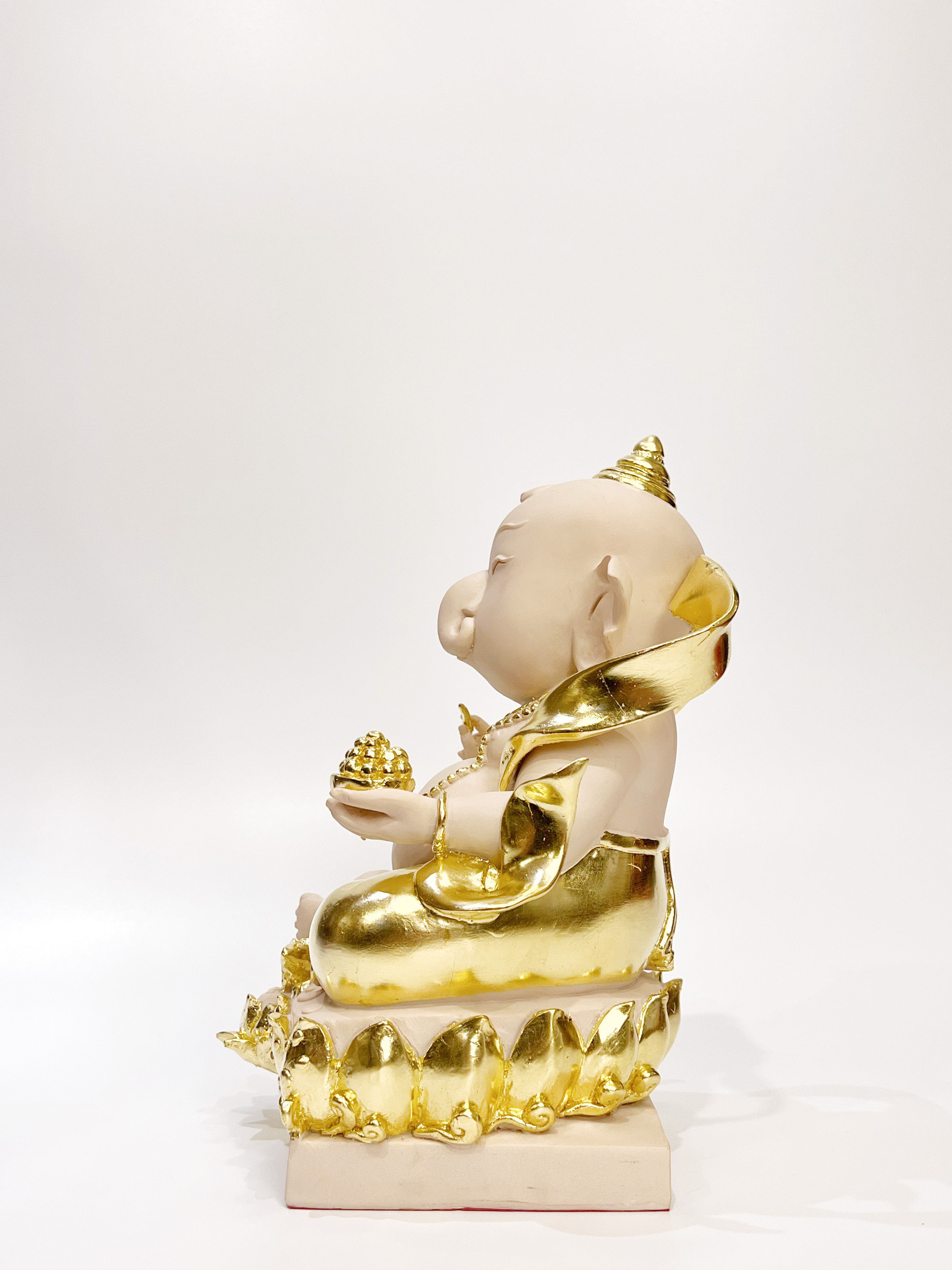 รูปหล่อ พระพิฆเนศ หน้าตัก 7 นิ้ว (ประยุกต์ศิลปะจีน)