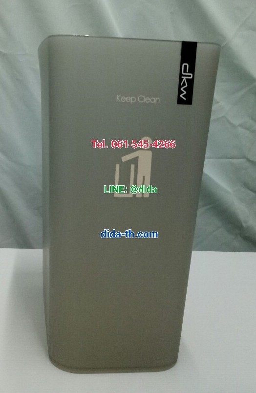 ถังขยะสวยพลาสติก ใส ทรงสี่เหลี่ยมผืนผ้า 9 ลิตร