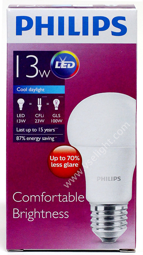 หลอดไฟ LED Bulb 13w Philips