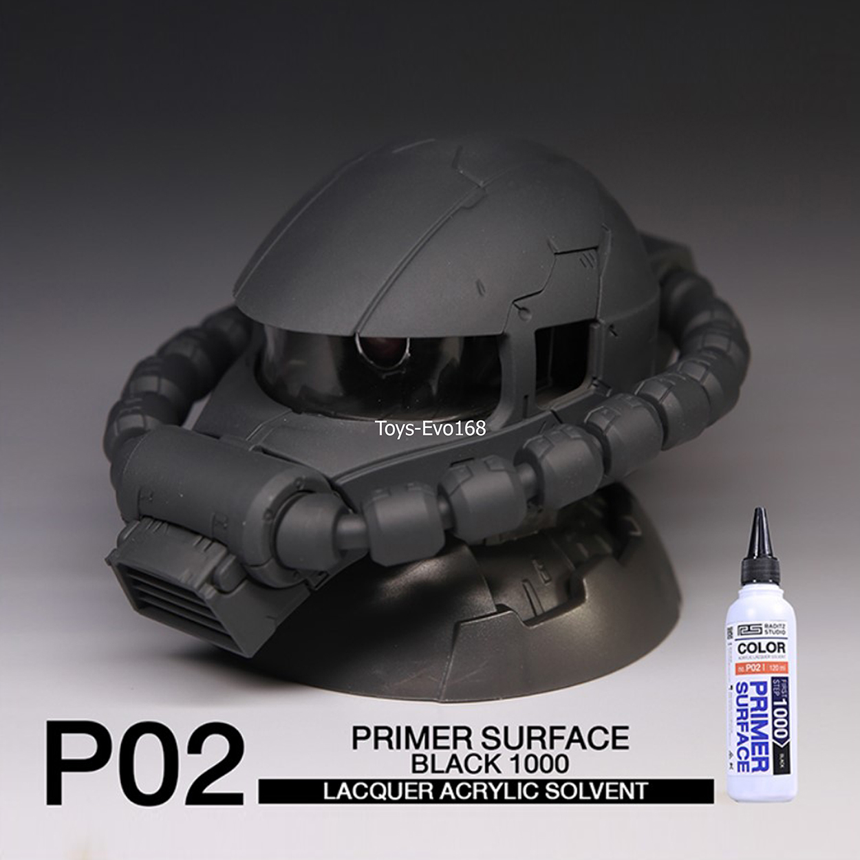 No. P02 Surface Black 1000