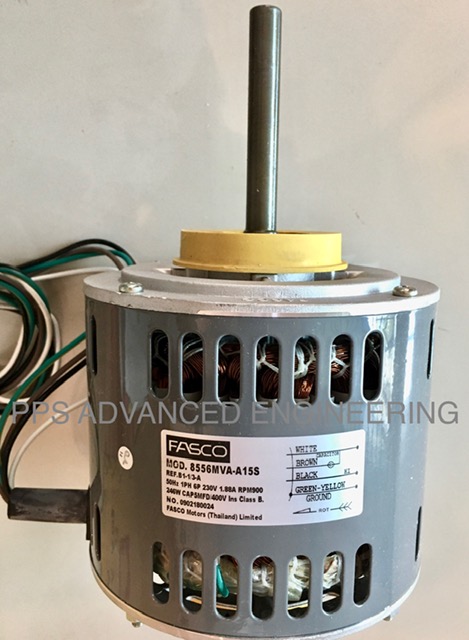 MOTOR Condensing 'FASCO' Model : 8556MVA-A15S , B1-1/3 A มอเตอร์คอยล์ร้อน ยี่ห้อ ฟาสโก้ รุ่น B1-1/3 A (8556MVA-A15S)