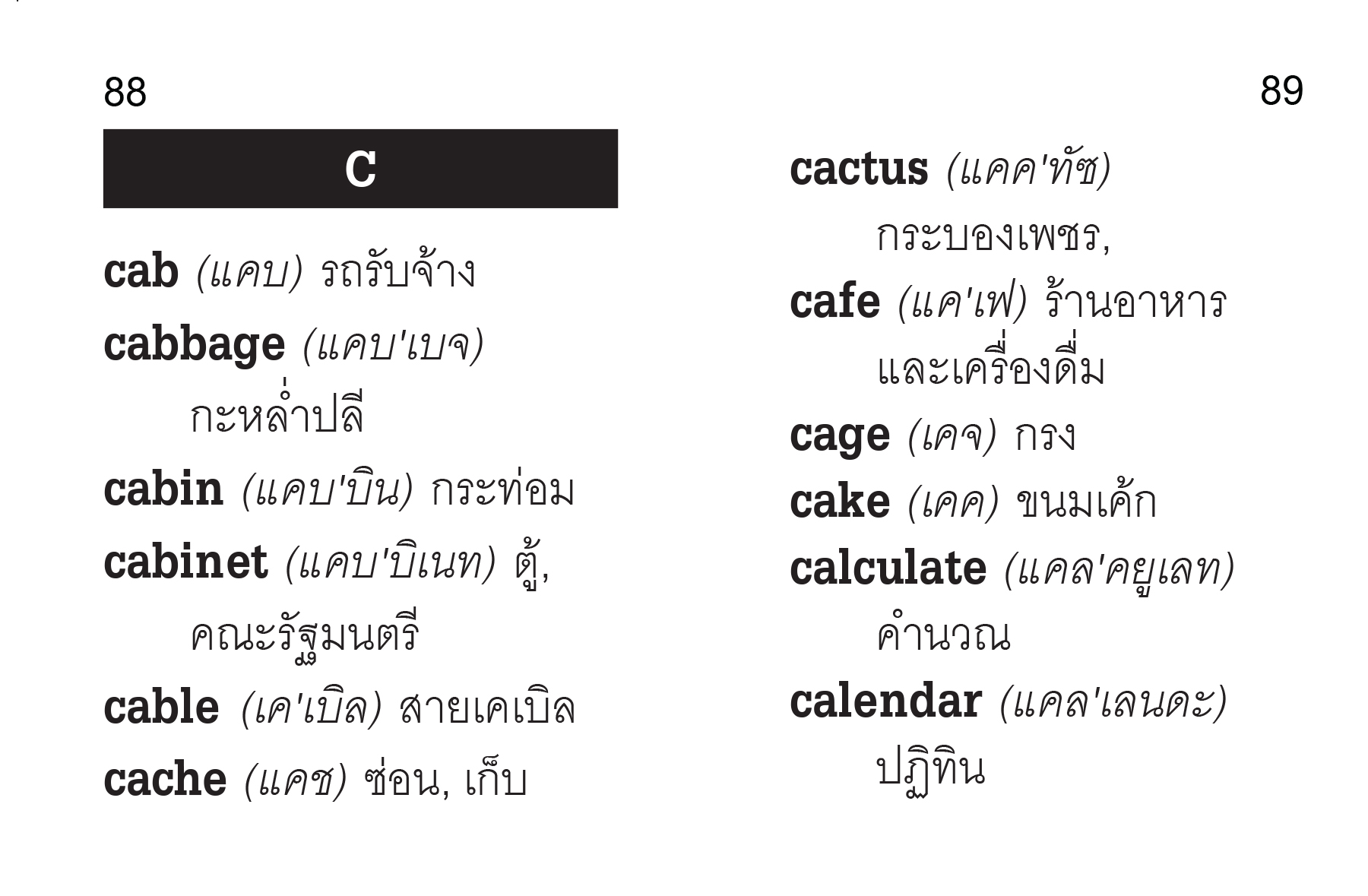 NANMEEBOOKS หนังสือ พจนานุกรมจิ๋วอังกฤษ-ไทย