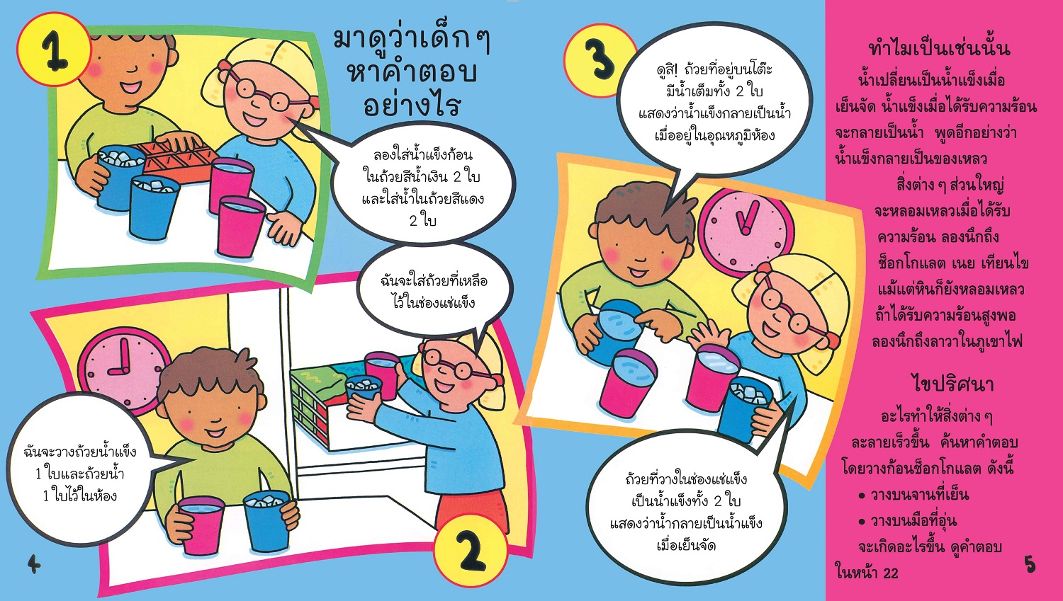 NANMEEBOOKS หนังสือ ทำไมน้ำแข็งละลาย : ชุด อะไร? ทำไม? อย่างไร? วิทยาศาสตร์มีคำตอบ