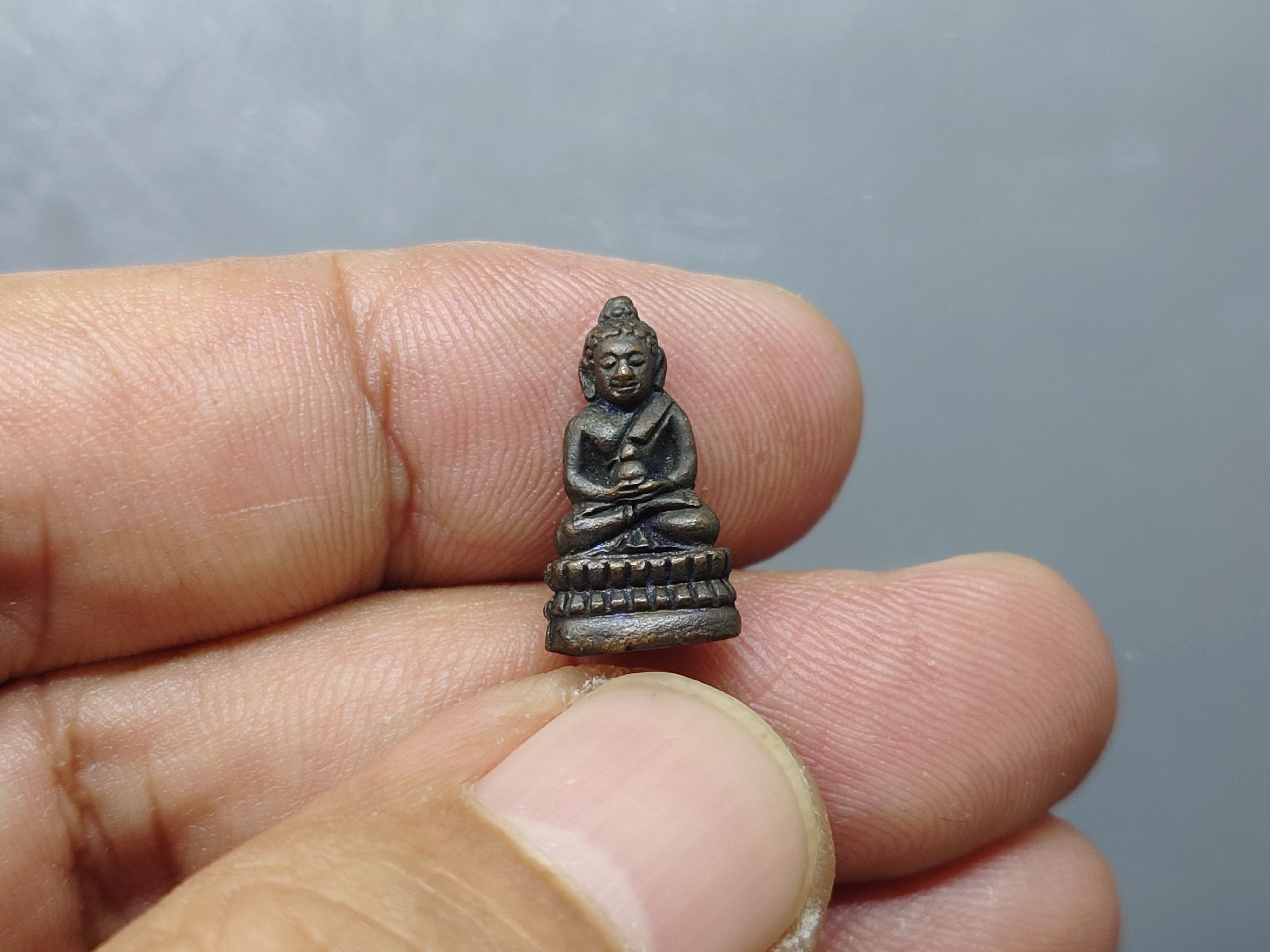 พระกริ่งวิโรคา ญสส เนื้อนวะโลหะ พระผู้ช่วยให้พ้นภัยไกลโรค พระสังฆราชพระราชทานนาม วัดบวรนิเวศวิหาร ปี2534 พร้อมตลับเดิม