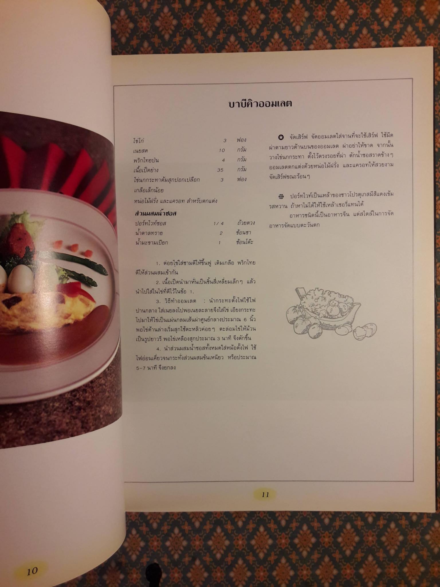 อาหารไข่รวมรส