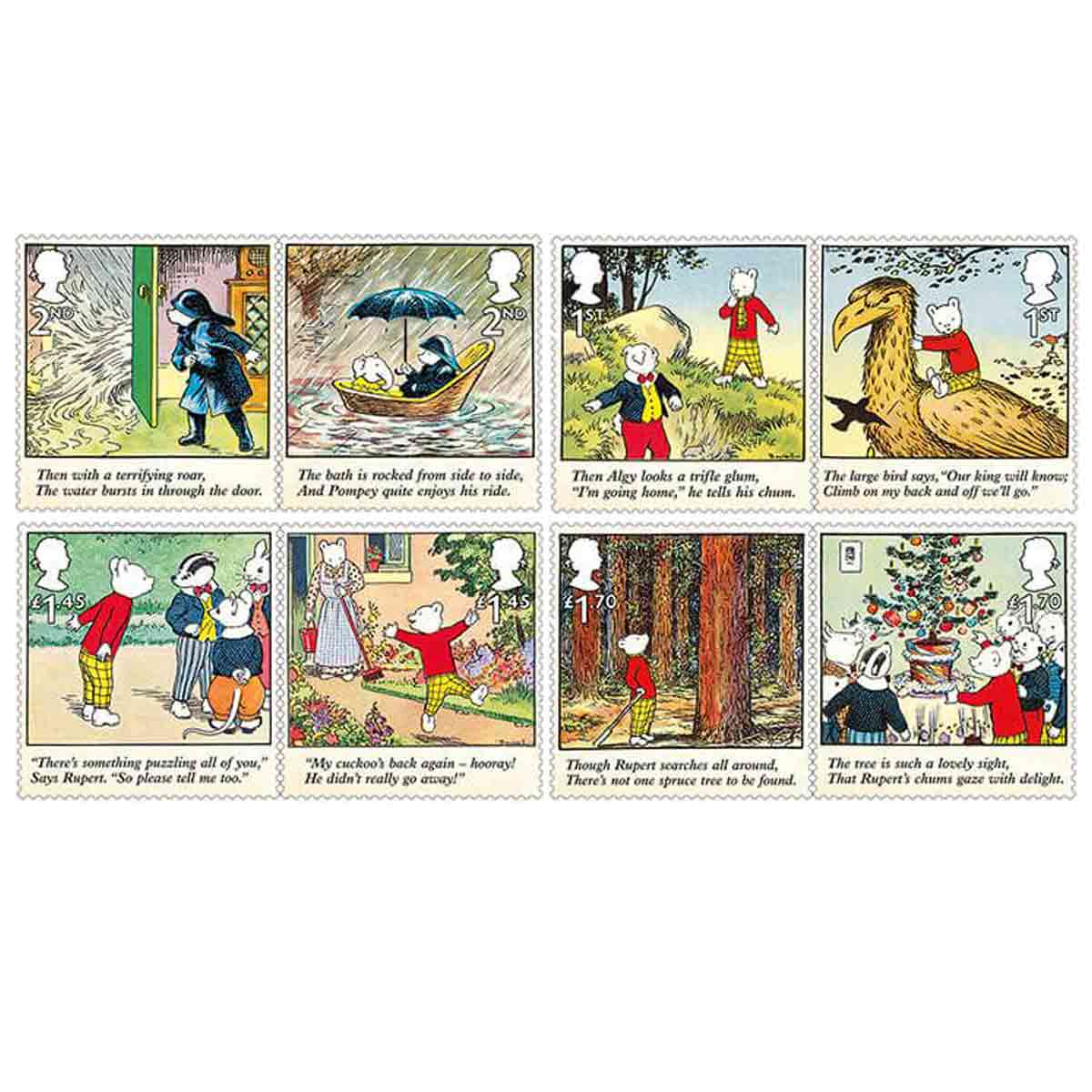 UK Stamp, 2020 Rupert Bear