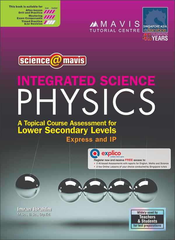 แบบฝึกหัดเสริมวิทยาศาสตร์ ม.1-2 Integrated Science PHYSICS for Lower Secondary 1-2