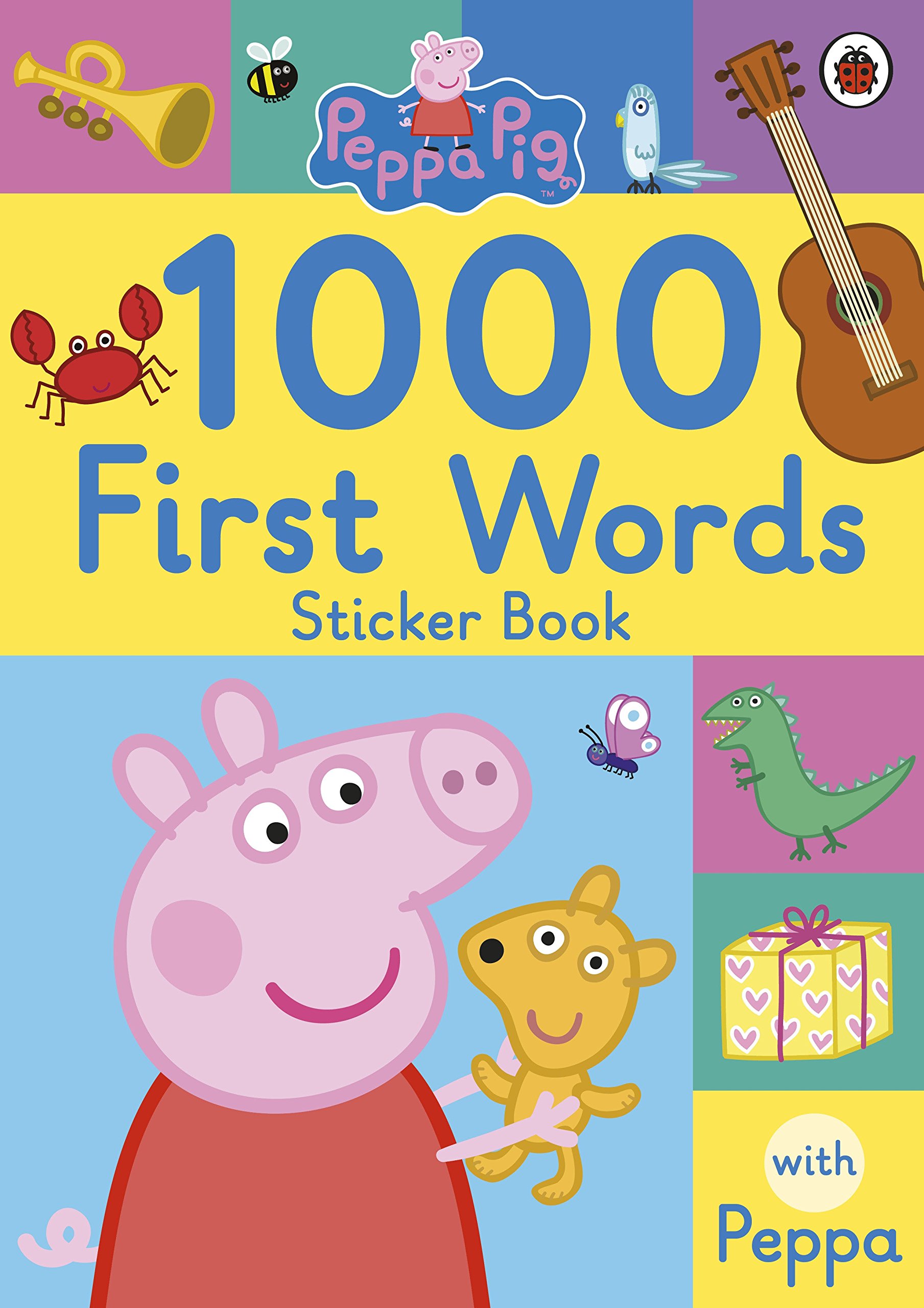 PEPPA PIG: 1000 FIRST WORDS STICKER BOOK