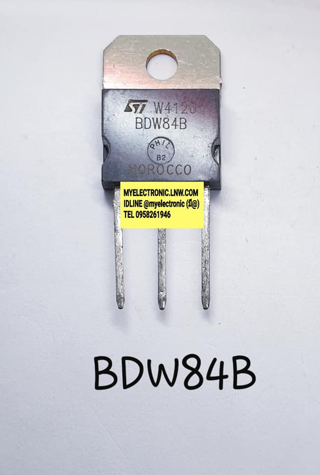 BDW84Bยี่ห้อSTตัวถังTO247/3ขาราคาตัวละ