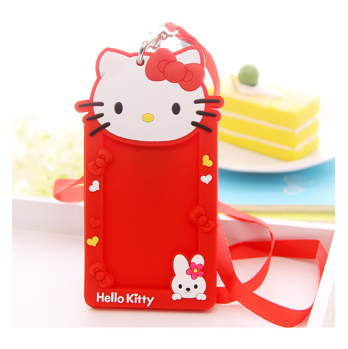 MUISUINGSHOP Case ซิลิโคนการ์ตูนใส่ป้ายชื่อ บัตรนักเรียน พนักงาน บัตรประจำตัว ลายการ์ตุน น่ารักๆ ราคาถูกที่สุดเพียง 50 บาท