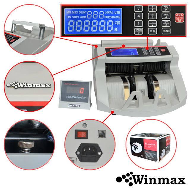 ขายเครื่องนับธนบัตร เครื่องนับเงิน เครื่องตรวจธนบัตรปลอม ด้วยแสง UV จ.อุบล โทร 085-4968982
