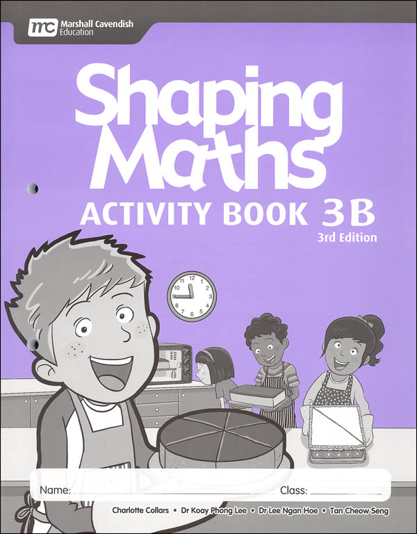 หนังสือแบบฝึกหัดคณิตศาสตร์ ป.3 Shaping Maths Activitybook 3B (3rd Edition)