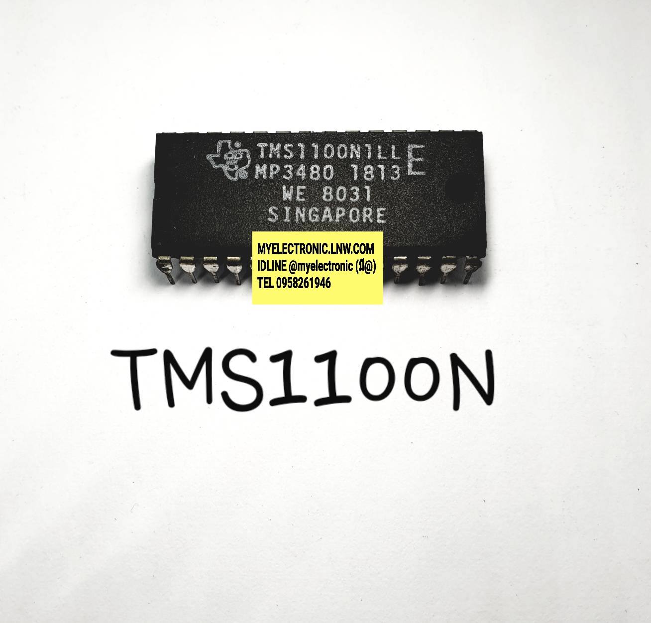 TMS1100Nยี่ห้อTEXASตัวถังDIP28ขาราคาตัวละบาท