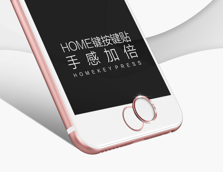 MUISUNGSHOP สติ๊กเกอร์ ตัวครอบ ถนอม ปุ่มโฮม Iphone แบบสแกนลายนิ้วมือได้ เรียบหรู สไตล์ Minimalist