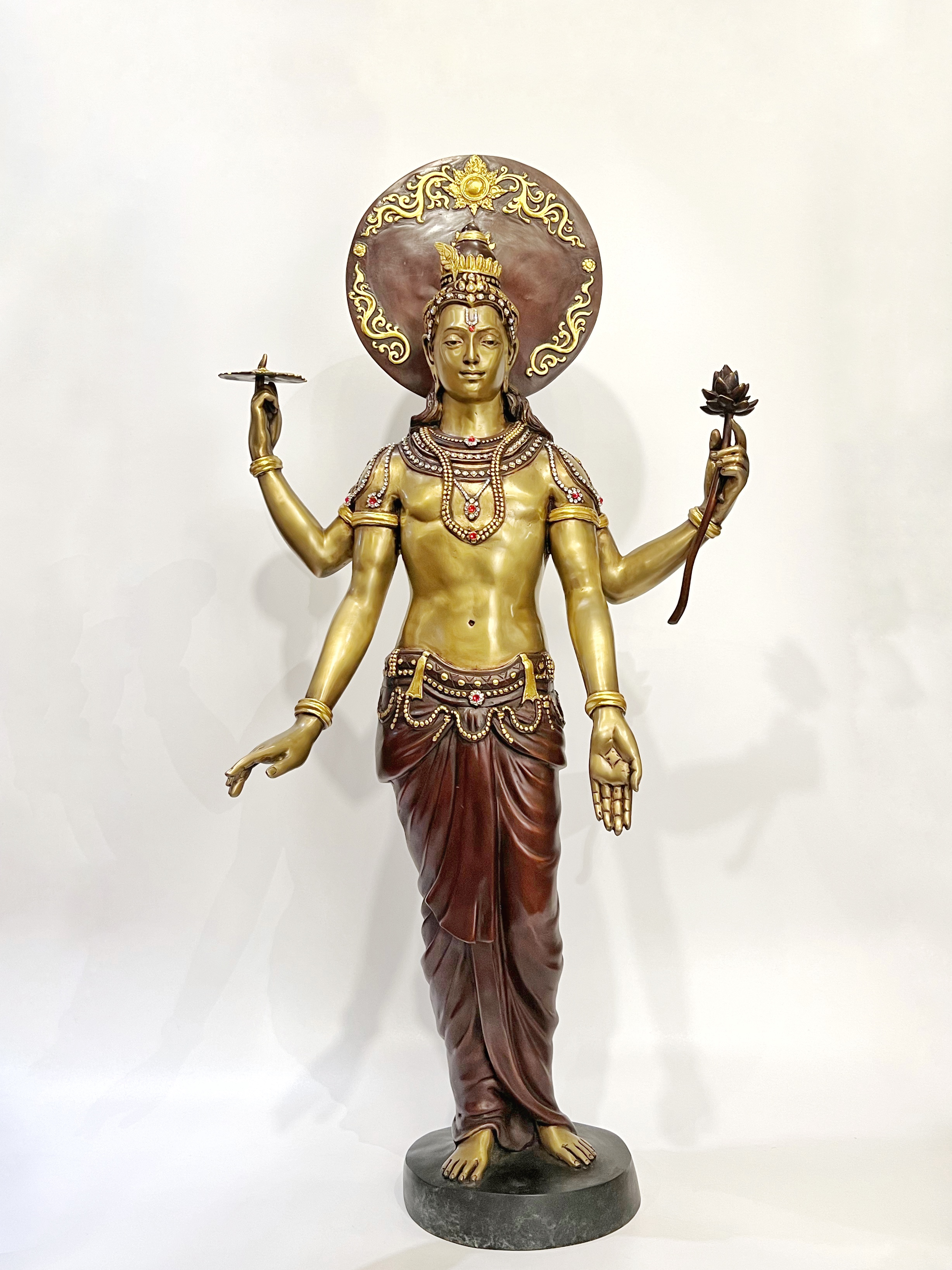 รูปหล่อ พระนารายณ์ หน้าตัก 16 นิ้ว