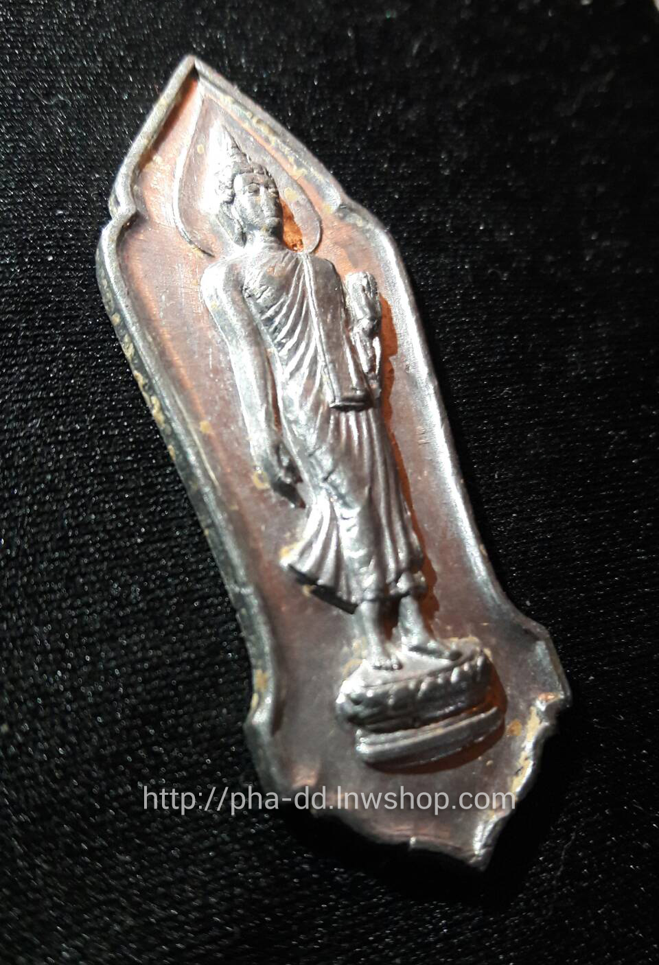 พระฉลอง 25 พุทธศตวรรษ เนื้อชิน บล็อคธรรมดา