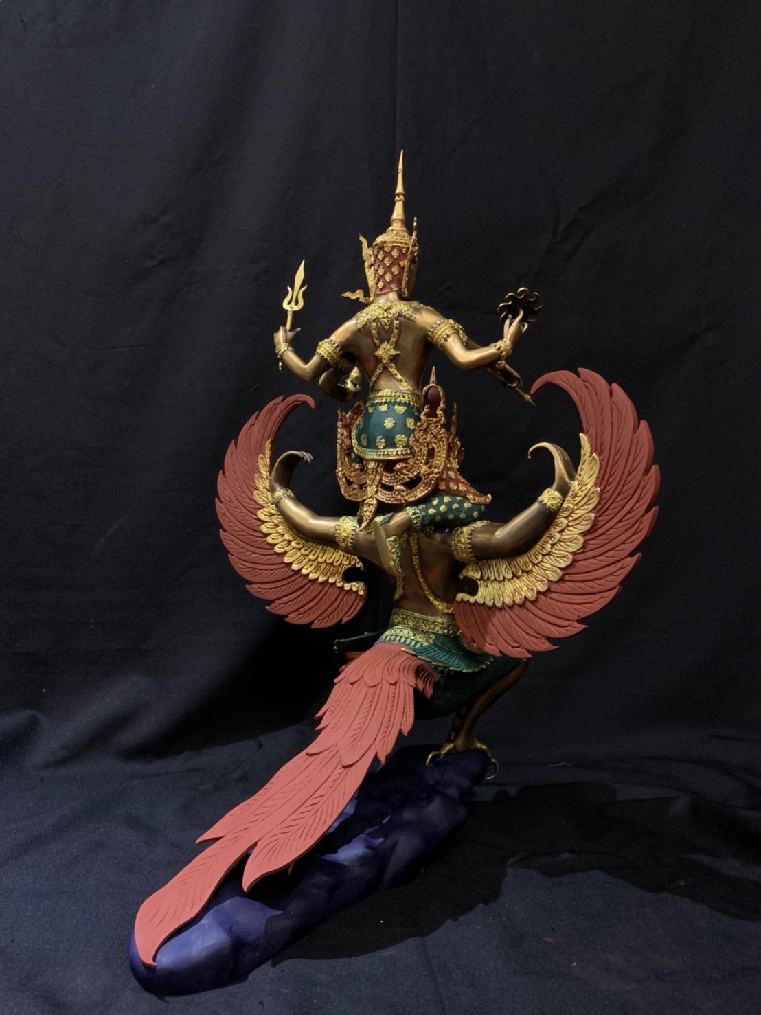 พระนารายณ์ทรงครุฑ หน้าตัก 9 นิ้ว