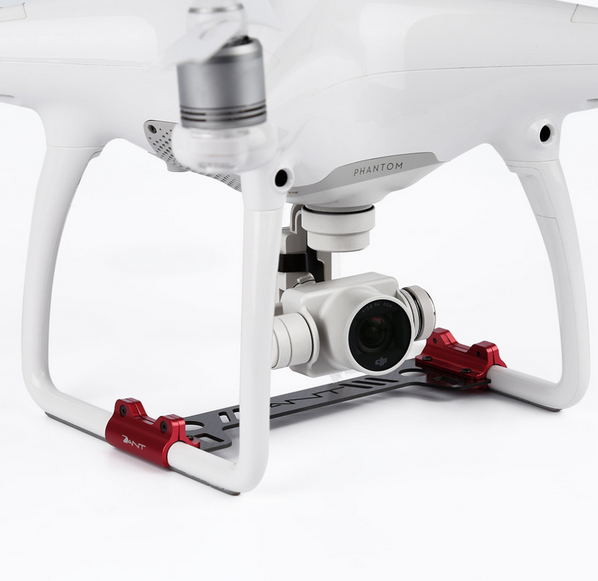 กันกระแทกกิมบอล Phantom 4 แบบ Carbon Fiber