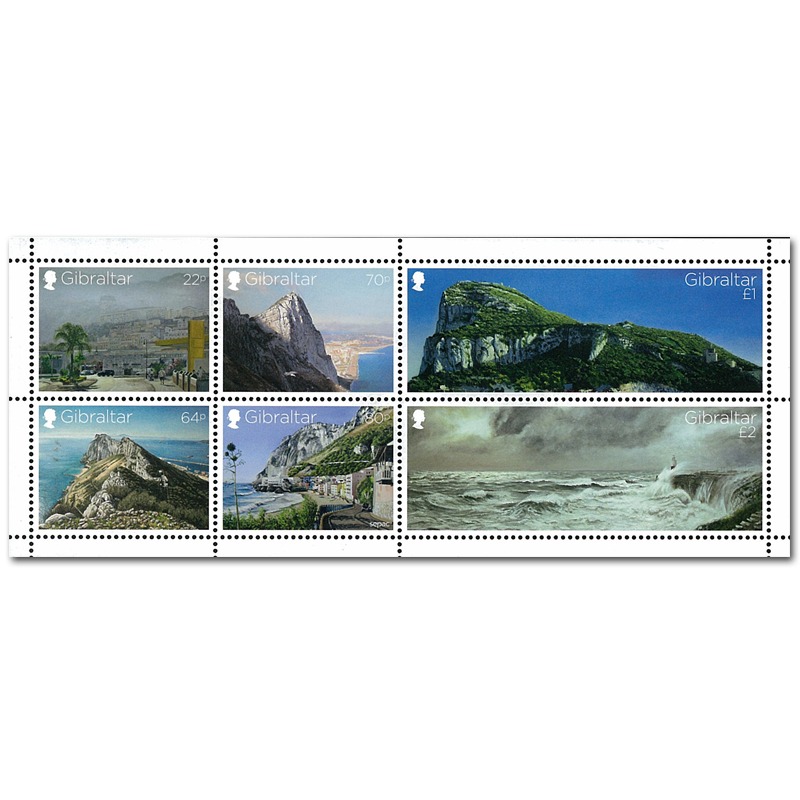 Gibraltar Stamp, 2018 Old Views S/S