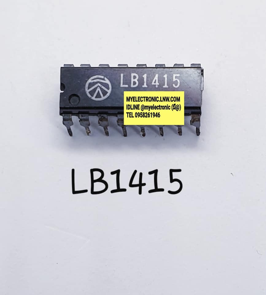 ขาย LB1415 ยี่ห้อ ซันโย SANYO ตัวถัง DIP16ขา IC ไอซี ราคา ตัวละ หน่วย .. . . . บาท