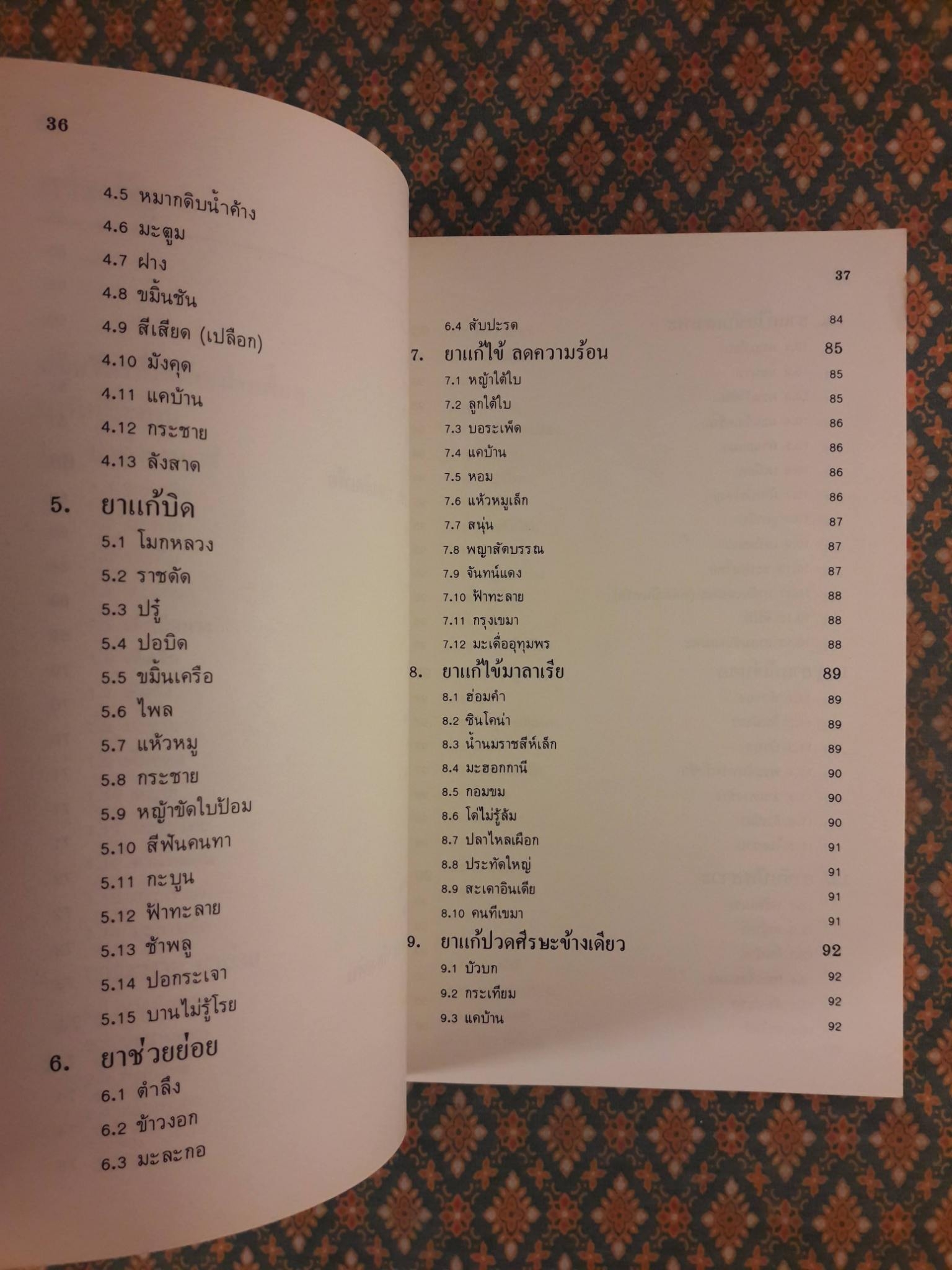 คู่มือการใช้สมุนไพร