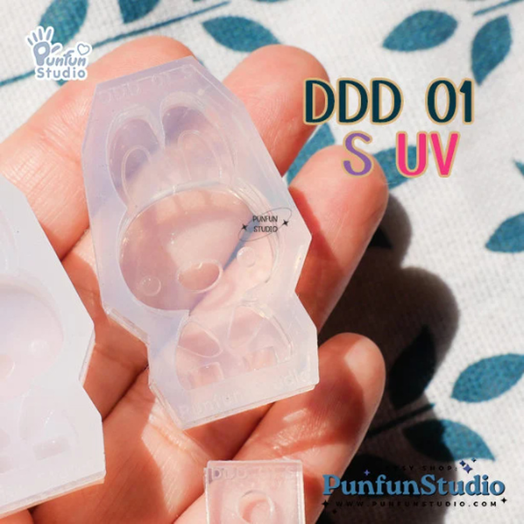 DDD 01 Rabbit Mold / 3D Silicone Mold