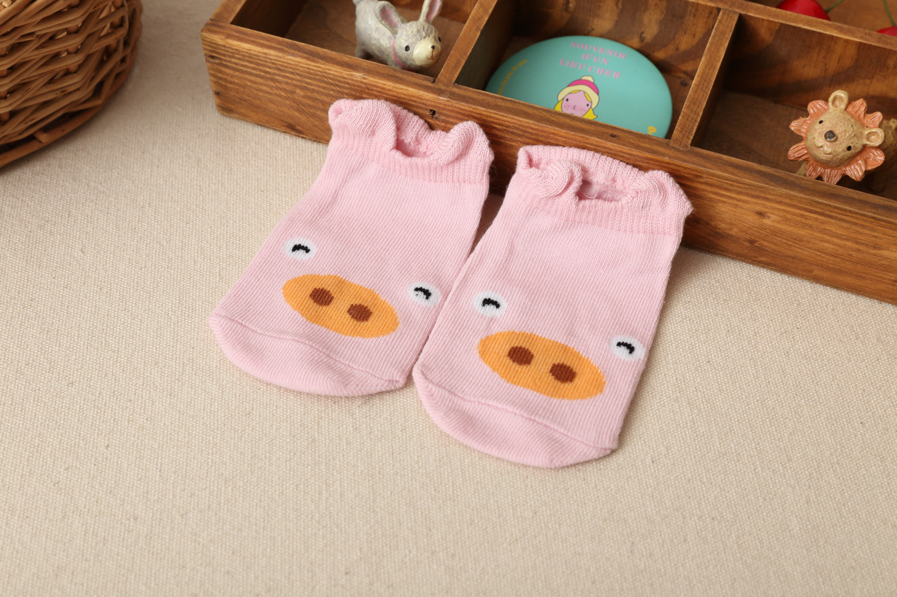 MUISUNGSHOP ถุงเท้าเด็ก KID's SOCK ใส่ได้ตั้งแต่ แรกเกิด ถึง 2 ขวบมีกันลื่น ลายน่ารัก