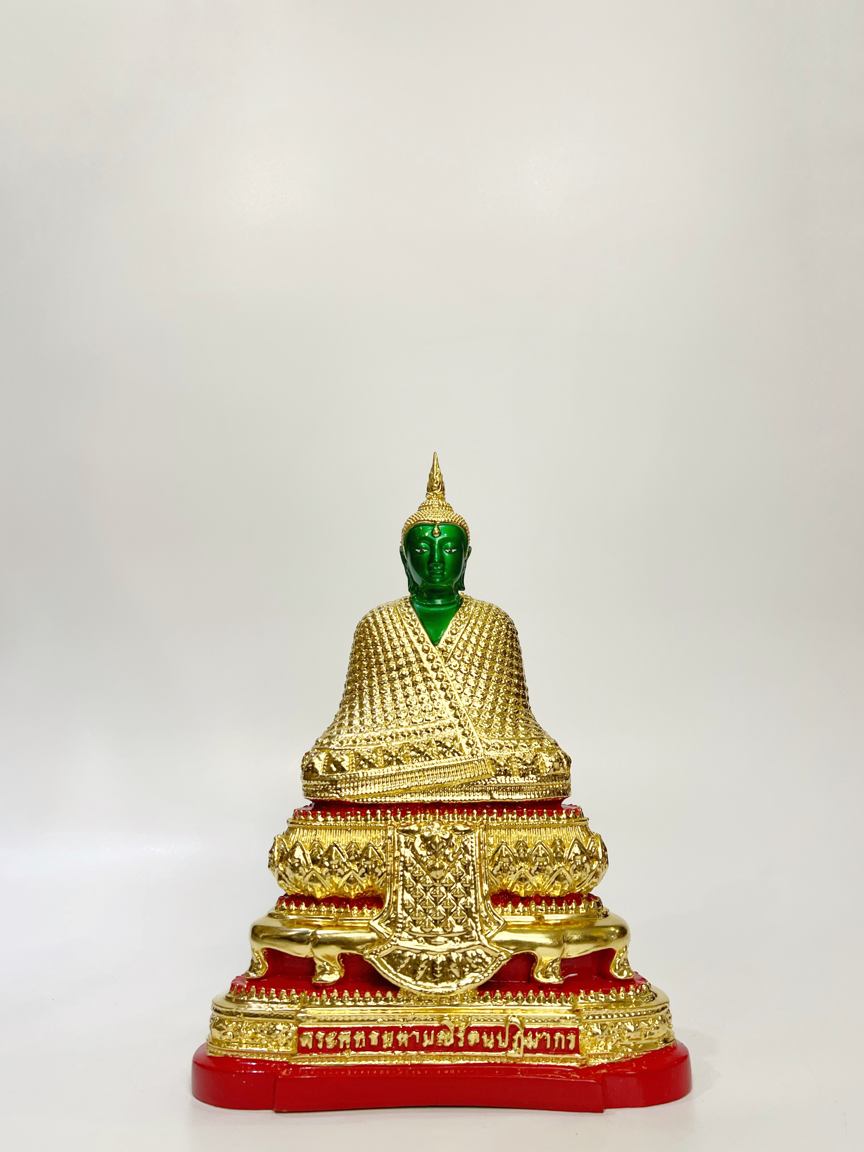 รูปหล่อ พระแก้วมรกต ทรงเครื่องฤดูหนาว หน้าตัก 5 นิ้ว