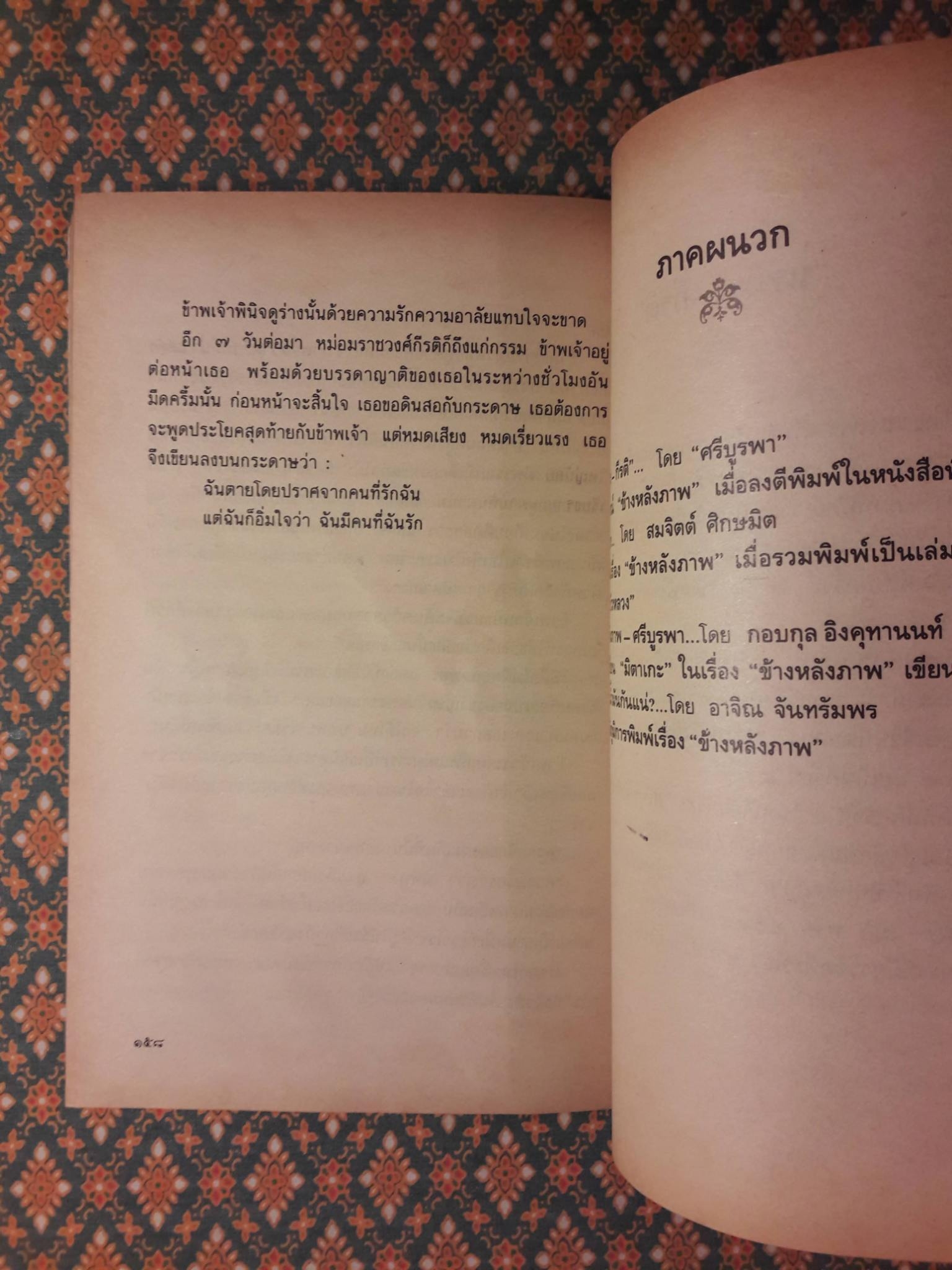 ข้างหลังภาพ