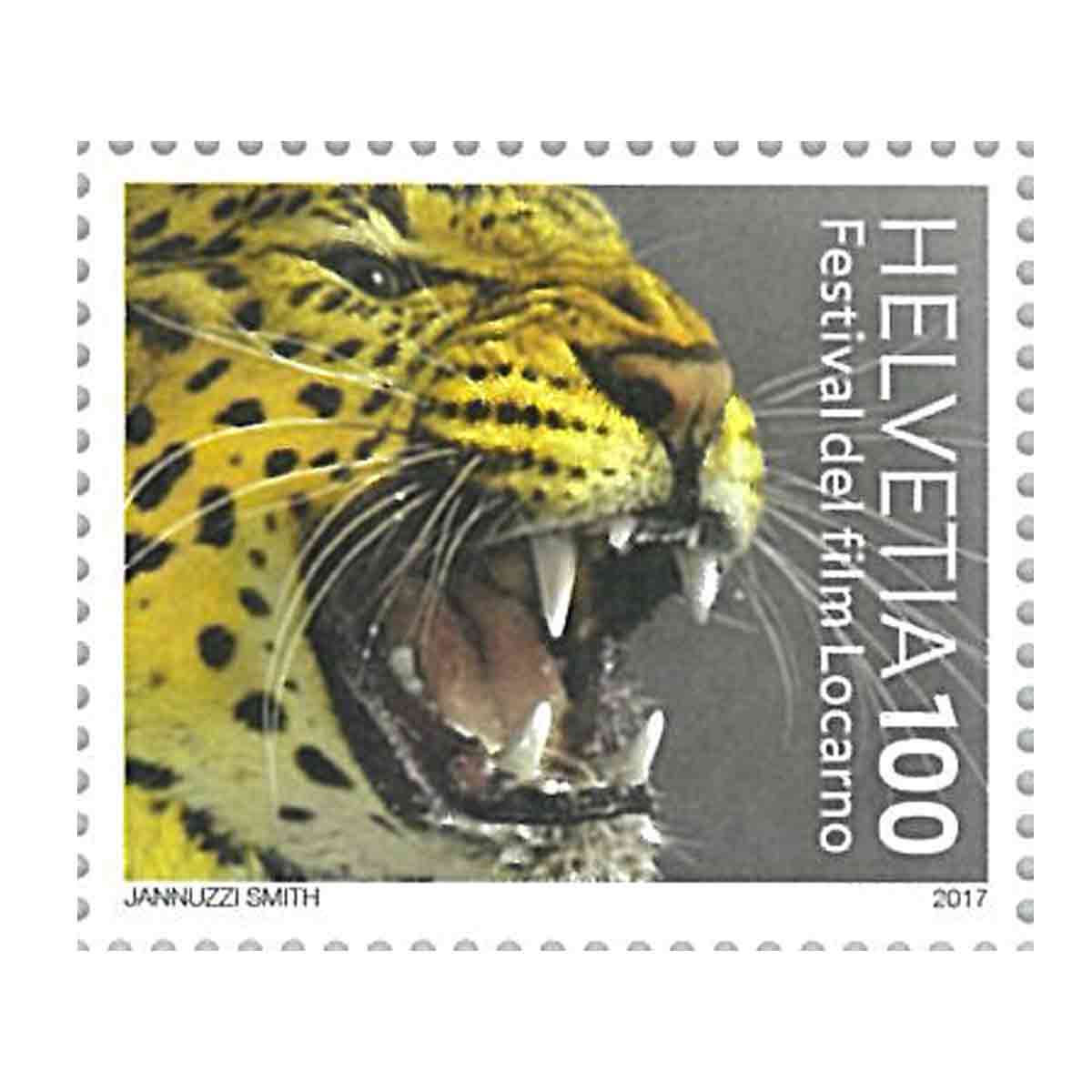 Switzerland Stamp, 2017 Festival del film Locarno