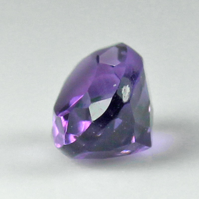 **ขายแล้ว**อเมทิสต์ (Amethyst) 0.50 กะรัต สีม่วงดอกตะแบก ไฟดี