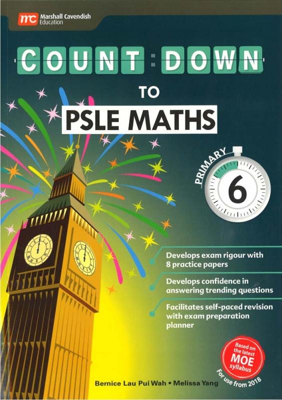 หนังสือแบบฝึกหัดคณิตศาสตร์ ป.6 Count Down To Primary Maths Exams Primary 6