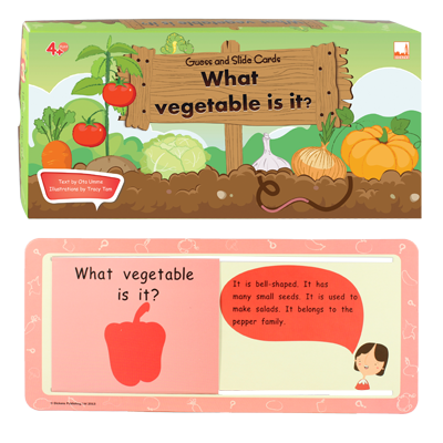 Slide Cards What vegetable is it ?