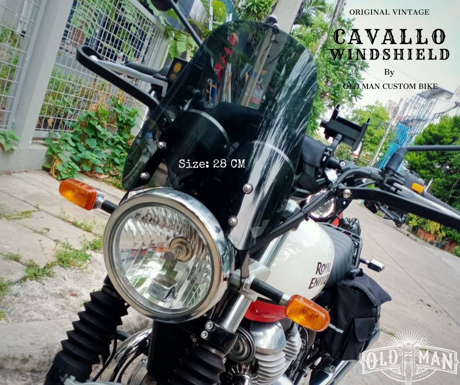 ชิวหน้า ไฟกลม Cavallo 28 ซม.