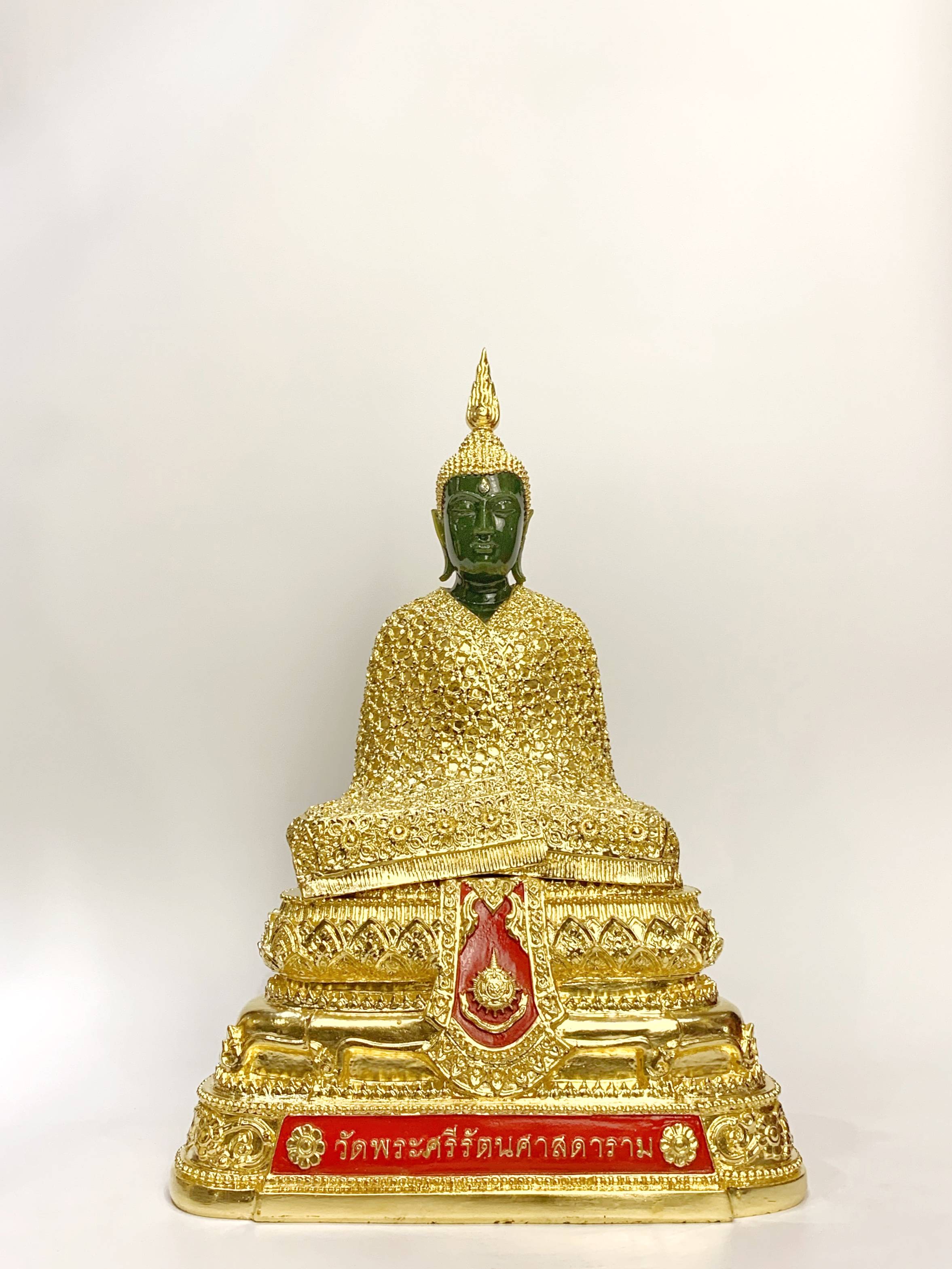 พระพุทธรูป พระแก้วมรกต ทรงเครื่องฤดูหนาว หน้าตัก 9 นิ้ว วัดพระศรีรัตนศาสดาราม ปี พ.ศ.2542
