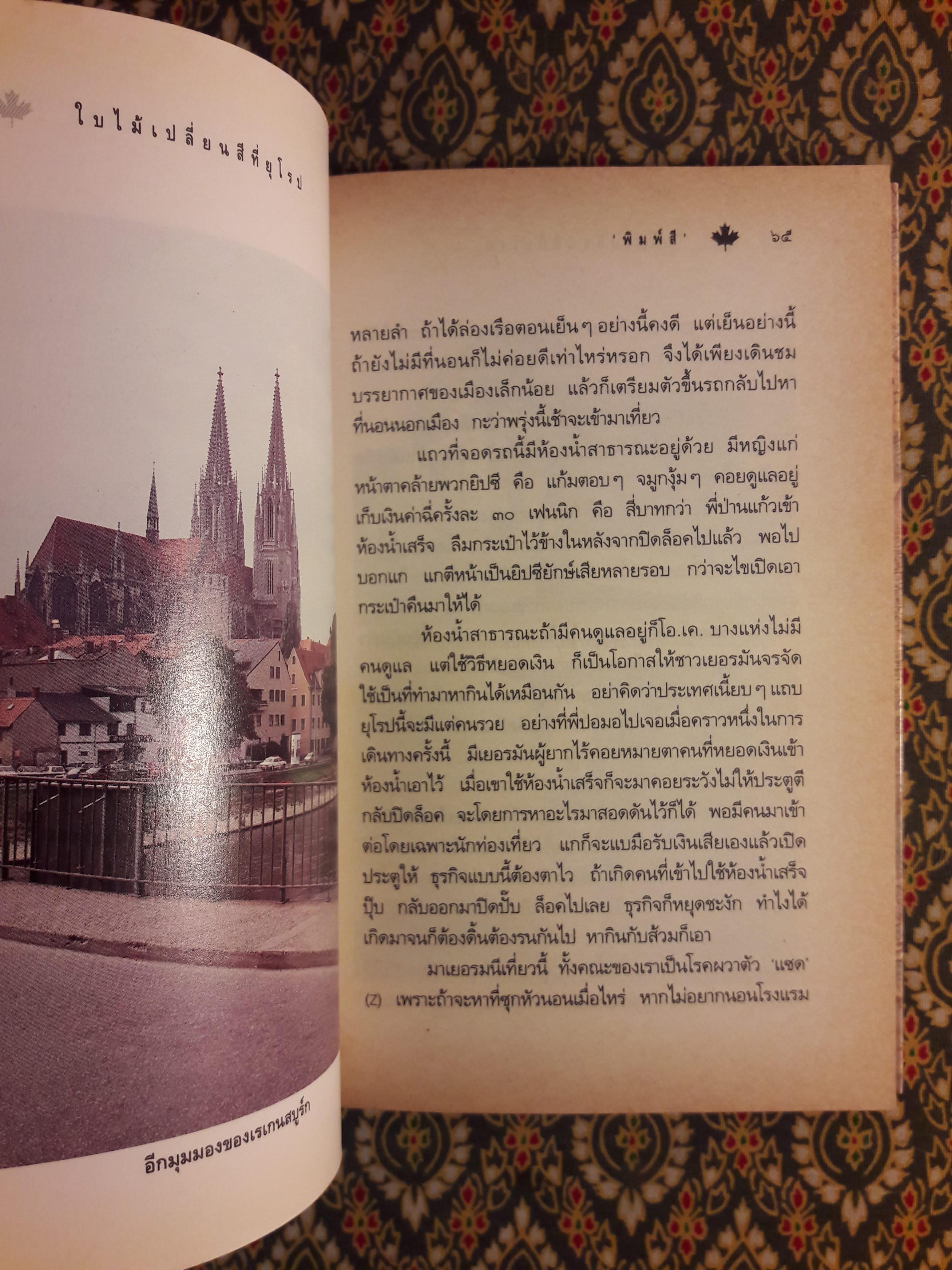 ใบไม้เปลี่ยนสีที่ยุโรป