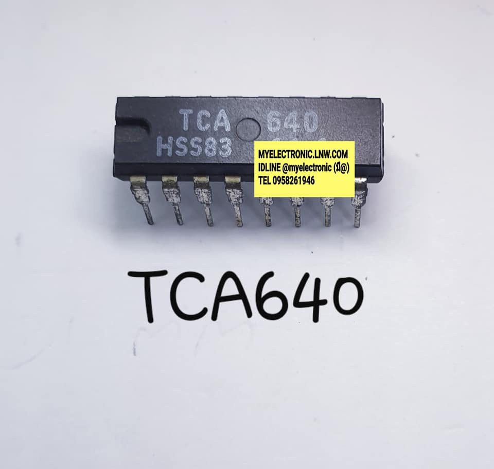 TCA640ยี่ห้อตัวถังDIP16ขาราคาตัวละ