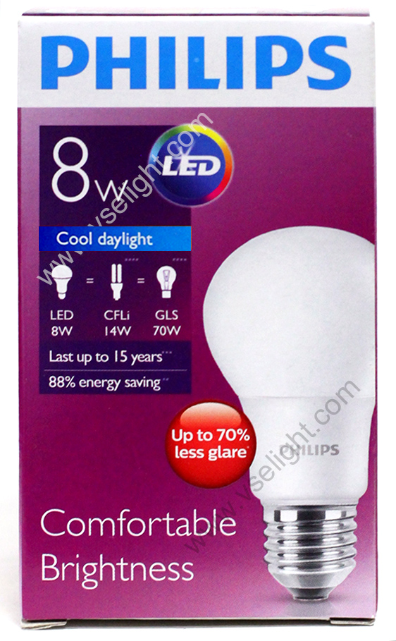หลอด LED Bulb 8W Philips