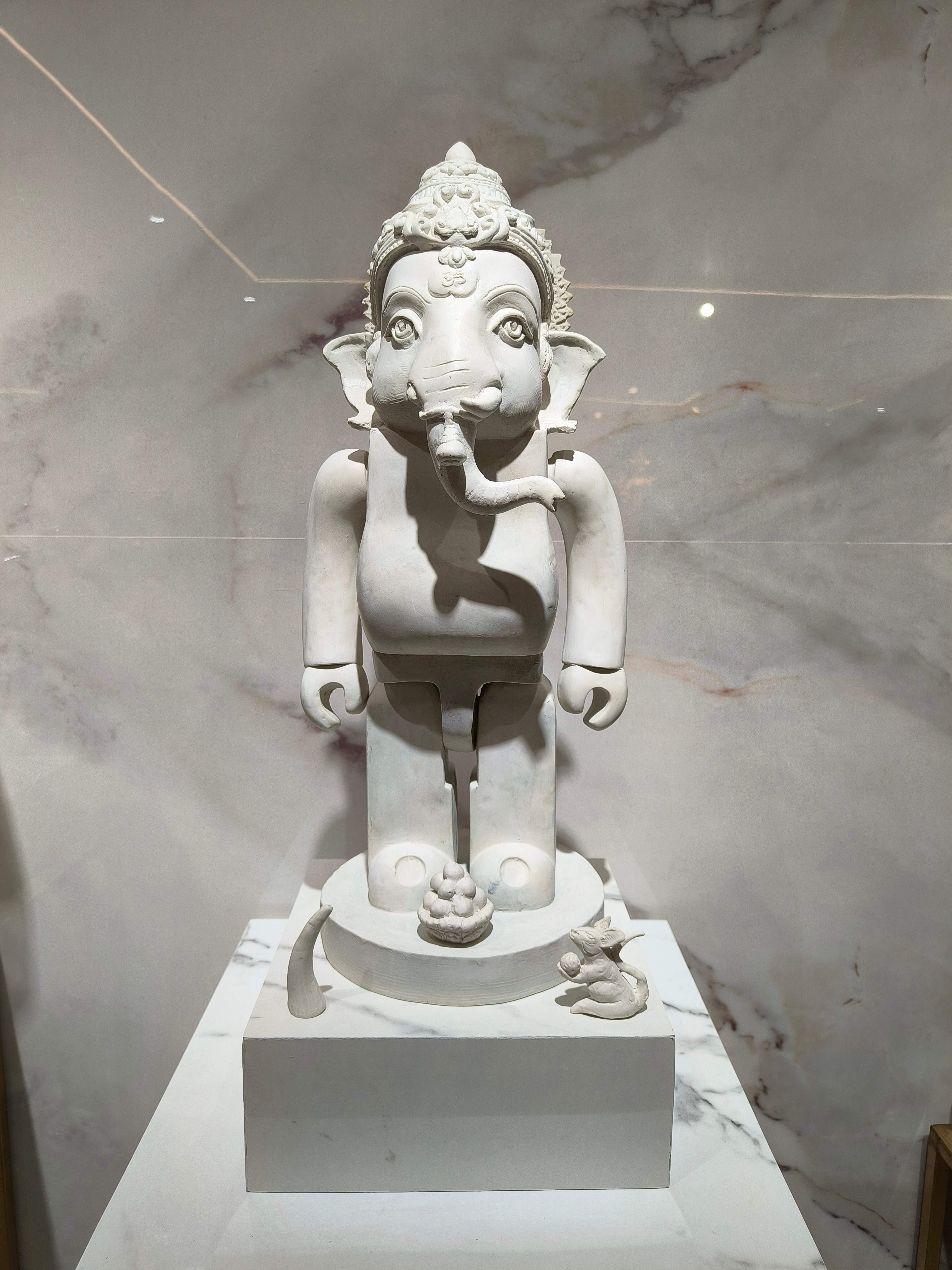 รูปหล่อ พระพิฆเนศ บริค Ganesha Brick (Religion Art toy) หน้าตัก 9 นิ้ว