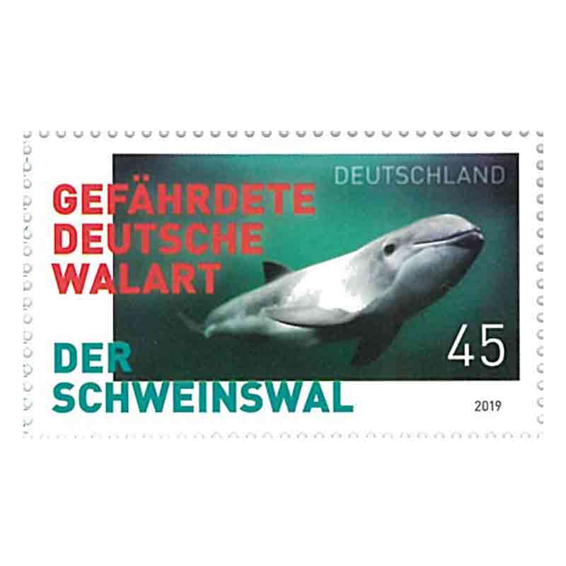 Germany Stamp, 2019 Gef?hrdete Deutsche Walart - Endangered German Whale