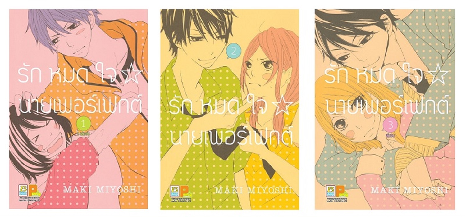 รักหมดใจ นายเพอร์เฟกต์ เล่ม 1-3 (จบ)
