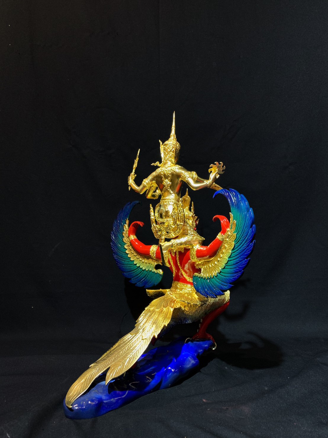 เทวรูป พระนารายณ์ทรงครุฑ หน้าตัก 9 นิ้ว