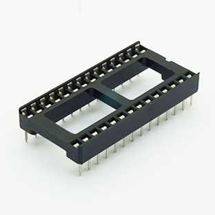 ซ็อกเก็ต ไอซี 28 ขา (Socket 28 Pin) แบบ SOP ระยะห่าง 15.24mm