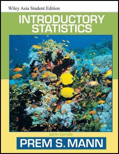 Introductory Statistics: Asian Student Edition ISBN 9780470041581