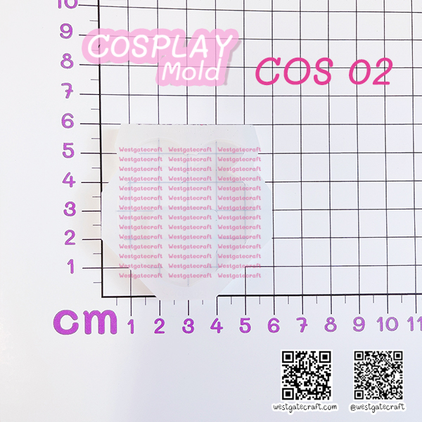 แม่พิมพ์เรซิ่น COSPALY COS 02 Peach