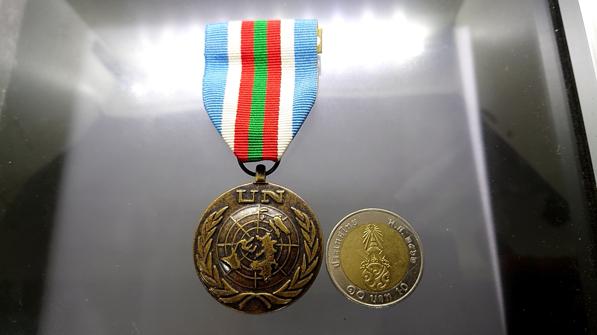 เหรียญรักษาสันติภาพของสหประชาชาติ หรือ เหรียญเชิดชูเกียรติองค์การสหประชาชาติ (UN Medal)