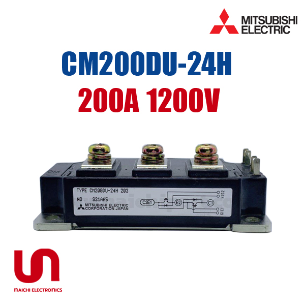 Mitsubishi , CM200DU-24H , IGBT MODULE , 200A 1200V